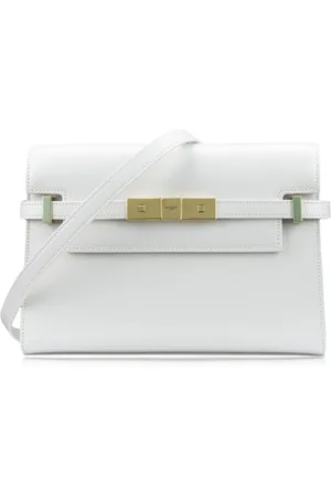 Saint Laurent Dames, Tassen, Wit, Maat: ONE Size Leer