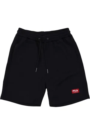 Fila Heren, Korte broeken, Zwart, Maat: XL Poliester