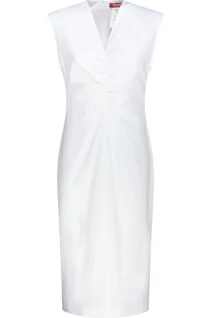 Max Mara Dames, Jurken, Wit, Maat: S