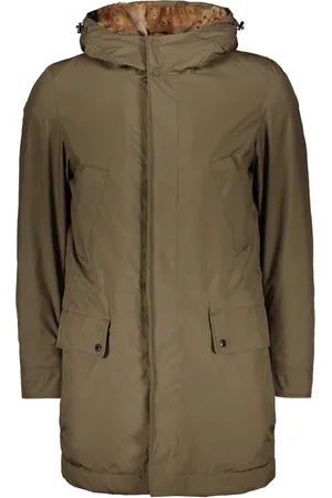 Paul & Shark Heren, Mantels, Groen, Maat: 6XL Nylon
