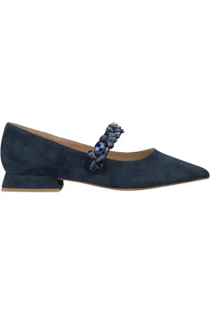 Alma en Pena Dames, Schoenen, Blauw, Maat: 39 EU Leer