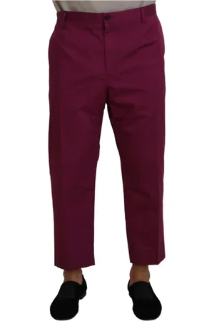 Dolce & Gabbana Heren, Broeken, Roze, Maat: 5XL Katoen