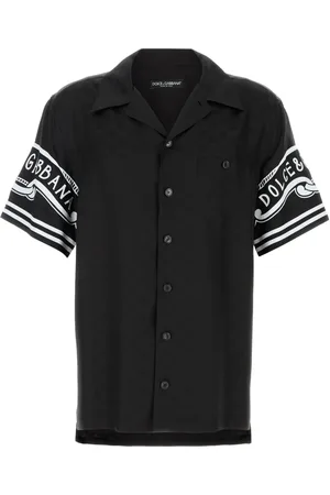 Dolce & Gabbana Heren, Overhemden, Zwart, Maat: L