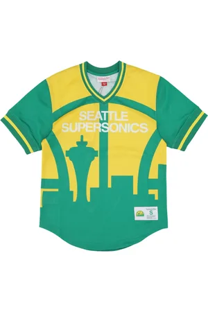 Mitchell & Ness Heren, Sport, Groen, Maat: S Poliester