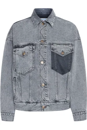 Ball Dames, Jassen, Blauw, Maat: S Denim