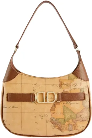 ALVIERO MARTINI 1A CLASSE Dames, Tassen, Bruin, Maat: ONE Size Leer