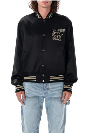 AMIRI Heren, Jassen, Zwart, Maat: XL Satijn