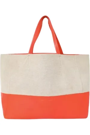 Céline Dames, Pre-owned, Oranje, Maat: ONE Size Leer