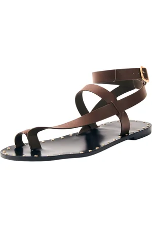 ALOHAS Dames, Schoenen, Bruin, Maat: 35 EU Leer