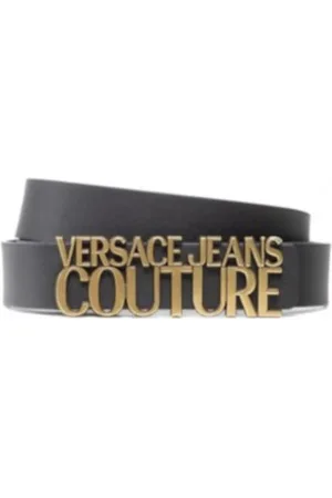 VERSACE Dames, Accessoires, Zwart, Maat: 90 CM Leer