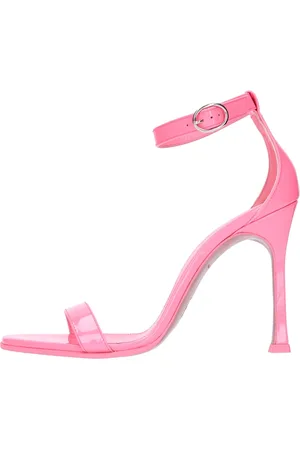 Amina Muaddi Dames, Schoenen, Roze, Maat: 36 1/2 EU Leer