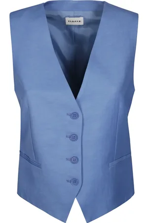 P.A.R.O.S.H. Dames, Jassen, Blauw, Maat: M Poliester