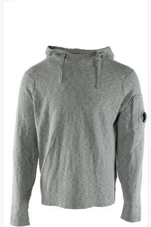C.P. Company Heren, Sweatshirts & Hoodies, Grijs, Maat: L Katoen