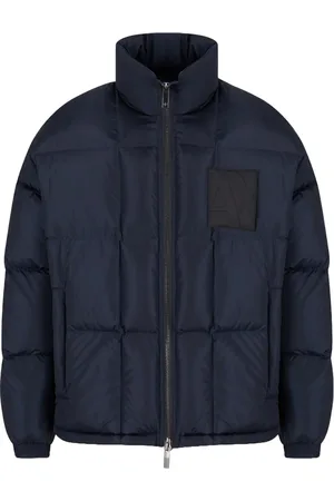Armani Exchange Heren, Jassen, Blauw, Maat: S