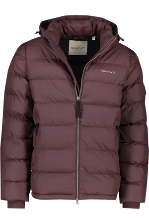 GANT Heren, Jassen, Paars, Maat: 2XL Poliester