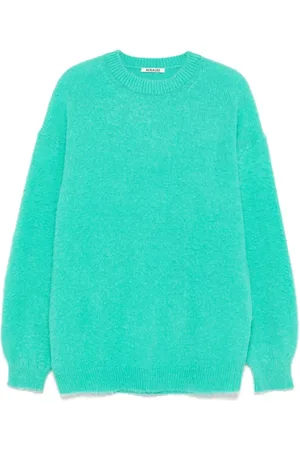 Auralee Heren, Truien, Groen, Maat: XL Wol