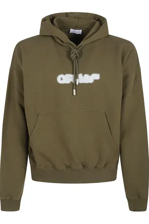OFF-WHITE Heren, Sweatshirts & Hoodies, Groen, Maat: M