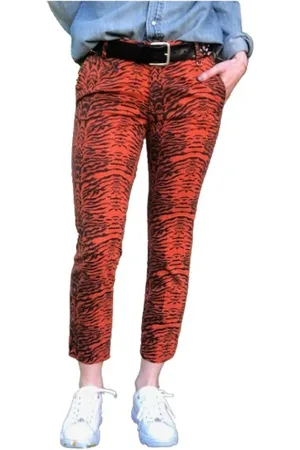 Masons Dames, Broeken, Rood, Maat: 3XS