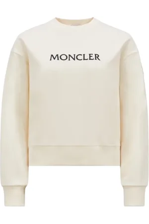 Moncler Dames, Sweatshirts & Hoodies, Wit, Maat: S Katoen