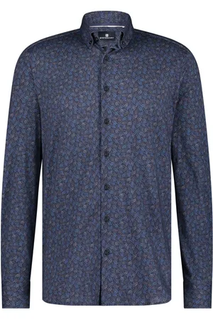 State of art Heren, Overhemden, Blauw, Maat: XL