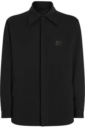 Dolce & Gabbana Heren, Overhemden, Zwart, Maat: M Katoen