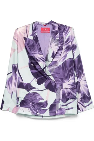 F.R.S For Restless Sleepers Dames, Jassen, Paars, Maat: XS