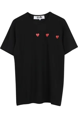 Comme des Garçons Heren, Tops, Zwart, Maat: S Katoen
