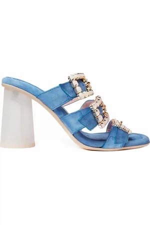 RAS Dames, Schoenen, Blauw, Maat: 35 EU Suède