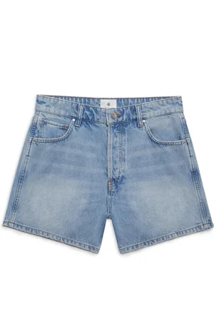 ANINE BING Dames, Korte broeken, Blauw, Maat: W26 Denim