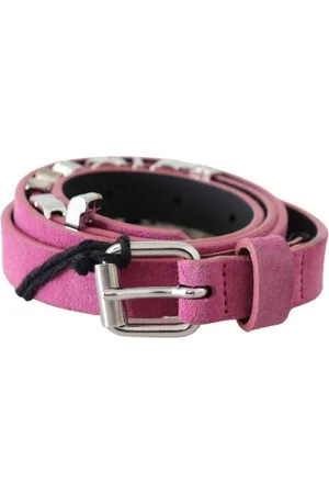 Roberto Cavalli Dames, Accessoires, Roze, Maat: 90 CM Leer