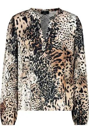 monari Dames, Blouses & Shirts, Veelkleurig, Maat: M Viscose