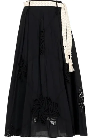 Kaos Dames, Rokken, Zwart, Maat: XS Katoen
