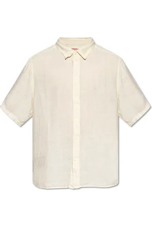 Diesel Heren, Overhemden, , Maat: 3XL Linnen