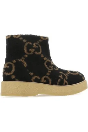 Gucci Heren, Schoenen, Zwart, Maat: 42 1/2 EU Wol