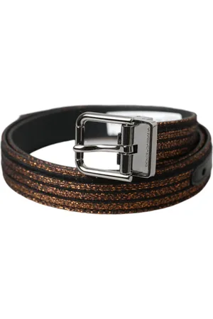 Dolce & Gabbana Dames, Accessoires, Veelkleurig, Maat: 90 CM Leer