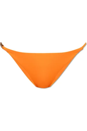 VERSACE Dames, Badkleding, Oranje, Maat: 2XS