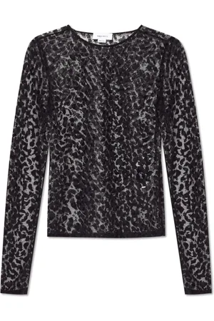 Alexander McQueen Dames, Tops, Zwart, Maat: XS Viscose