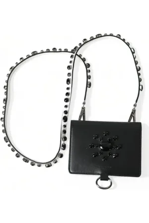 Dolce & Gabbana Dames, Pre-owned, Zwart, Maat: ONE Size Leer