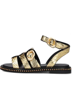 NOA HARMON Dames, Schoenen, Geel, Maat: 38 EU Leer