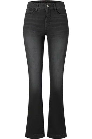 Mac Dames, Jeans, Zwart, Maat: 2XL Denim