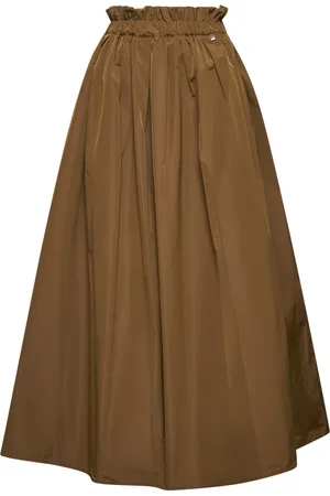 HERNO Dames, Rokken, Bruin, Maat: XS Taf