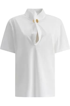 Givenchy Dames, Blouses & Shirts, Wit, Maat: S Katoen