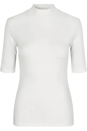 Modstrom Dames, Tops, Wit, Maat: M Viscose