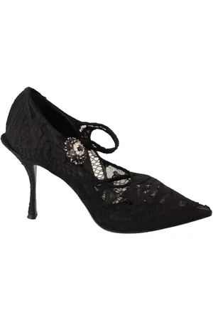Dolce & Gabbana Dames, Schoenen, Zwart, Maat: 38 EU