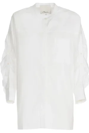 3.1 Phillip Lim Dames, Blouses & Shirts, Wit, Maat: S Katoen