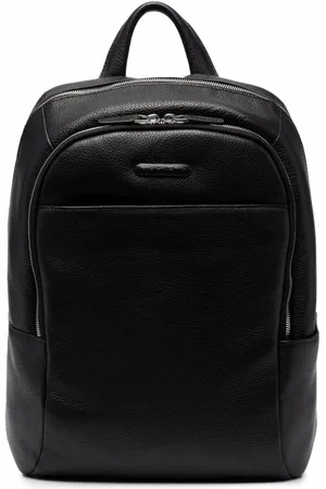 Piquadro Unisex, Tassen, Zwart, Maat: ONE Size Leer