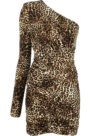 ALEXANDRE VAUTHIER Dames, Jurken, Bruin, Maat: XS