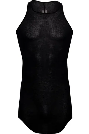 Rick Owens Heren, Tops, Zwart, Maat: L Zijde