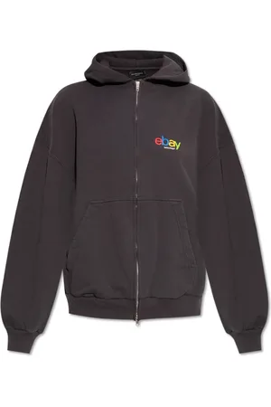 Balenciaga Dames, Sweatshirts & Hoodies, Zwart, Maat: 2XS