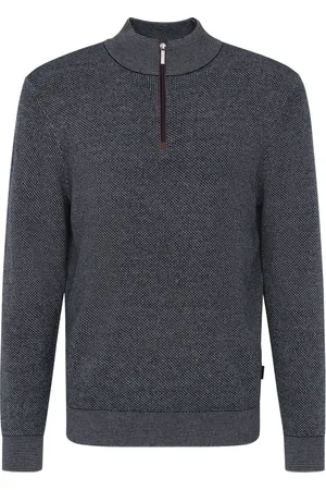 Bugatti Heren, Truien, Zwart, Maat: 2XL